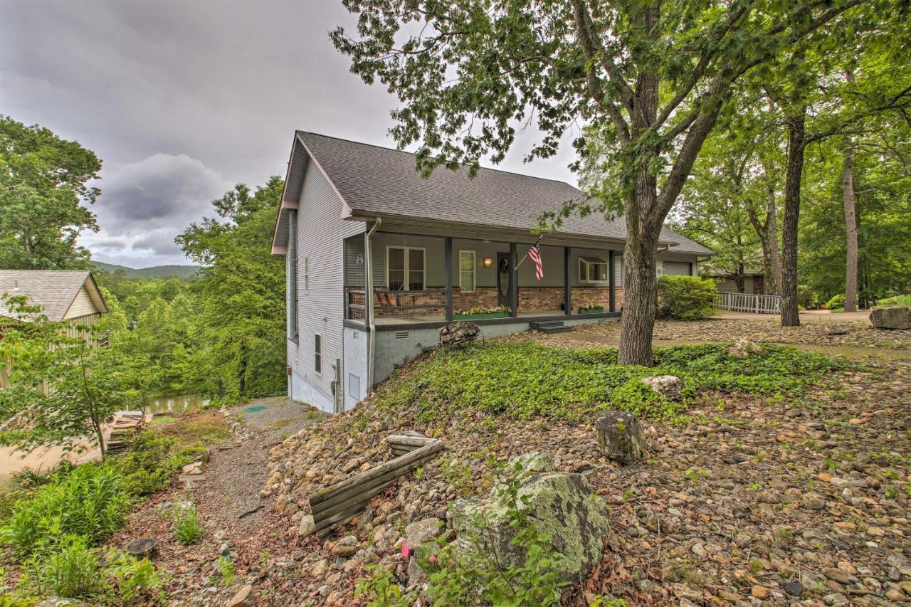 Lakeside Hot Springs Retreat With Kayaks And Boat Dock Hot Springs Village Exterior photo